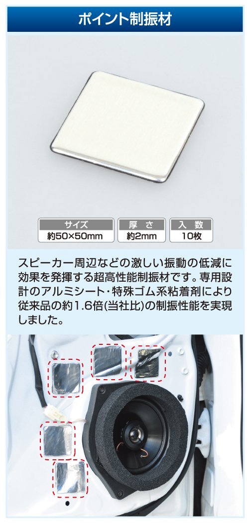 Amazon.co.jp: エーモン 音楽計画 デッドニングキット スピーカー周辺
